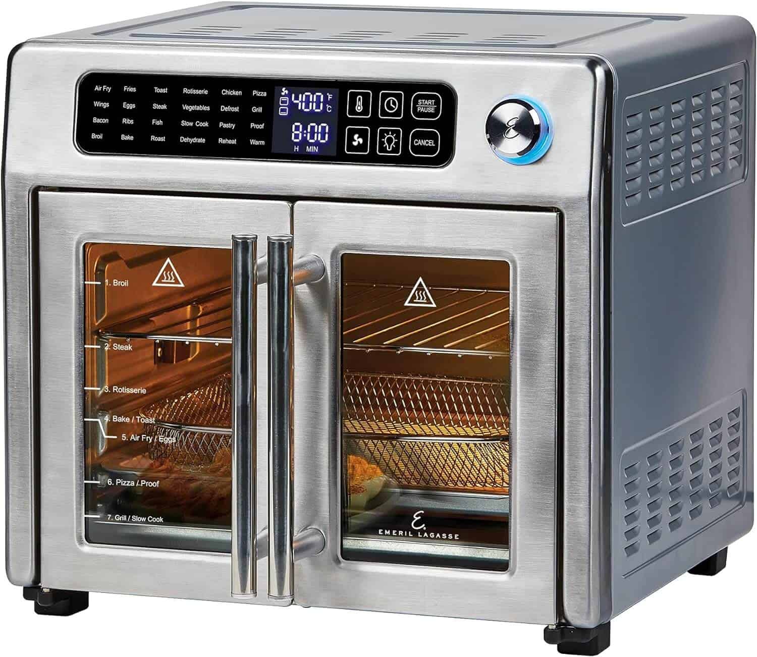 Emerill Lagasse 10-in-1 French Door Air Fryer Oven